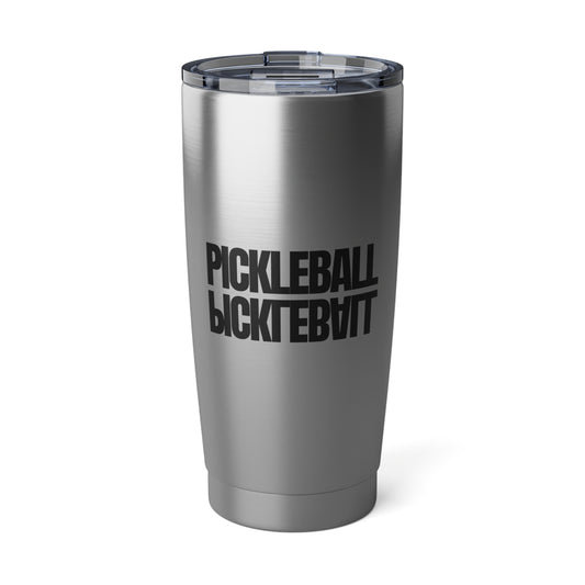 Pickleball Mirrored 20 Oz Stainless Steel Tumbler