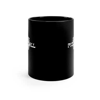 In My Pickleball Era 11 Ounce Black Coffee Mug