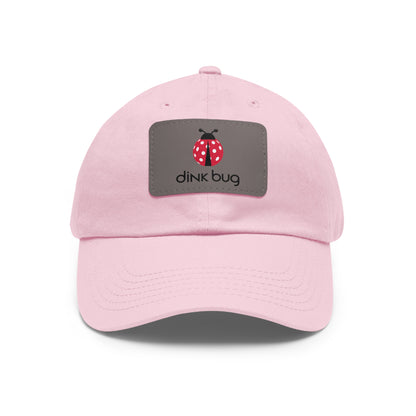 Dink Bug Baseball Cap with Leather Patch