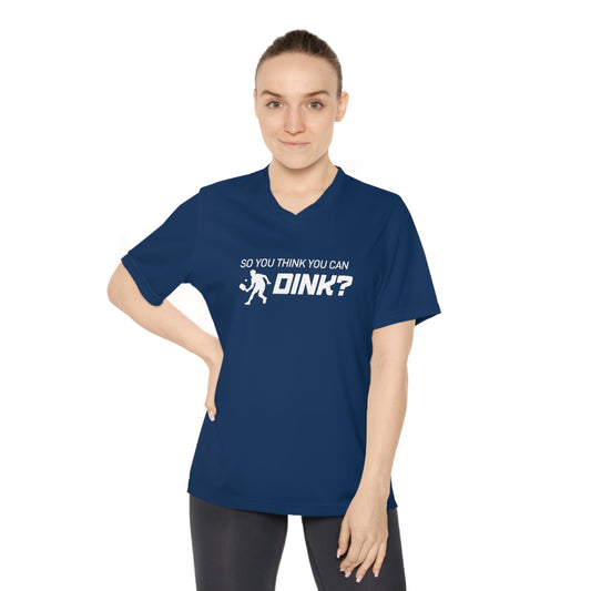 So You Think You Can Dink? Women's Performance V-Neck