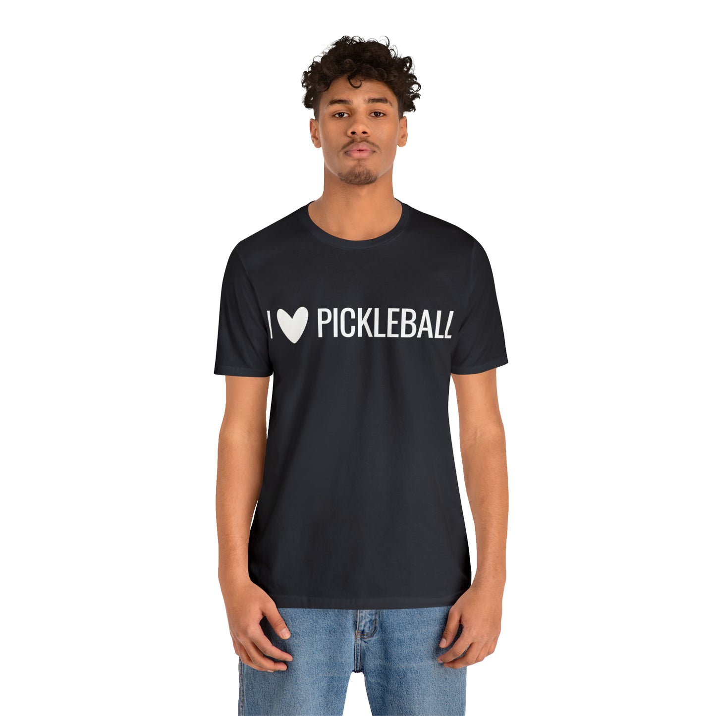 I Heart Pickleball Bella+Canvas