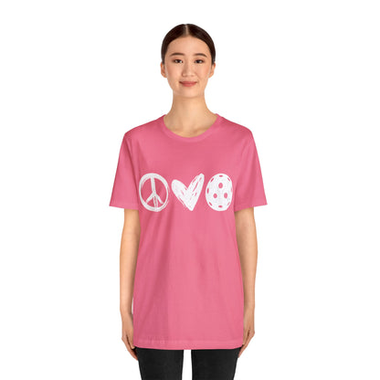 Peace, Love, Pickleball Bella+Canvas