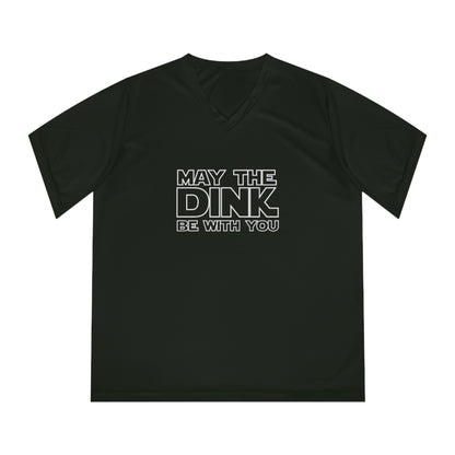 May The Dink Be With You Women's Performance V-Neck