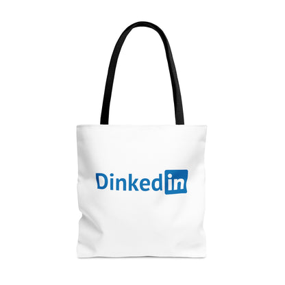 Dinkedin Color Imprint. Tote Bag