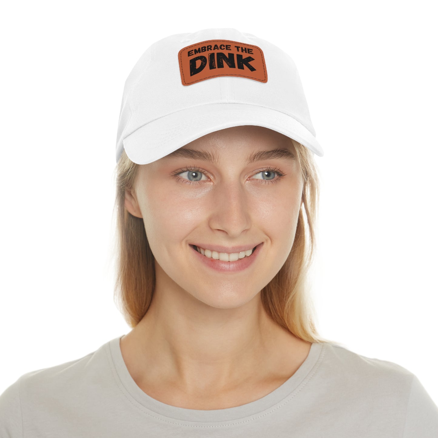 Embrace The Dink Baseball Cap with Leather Patch