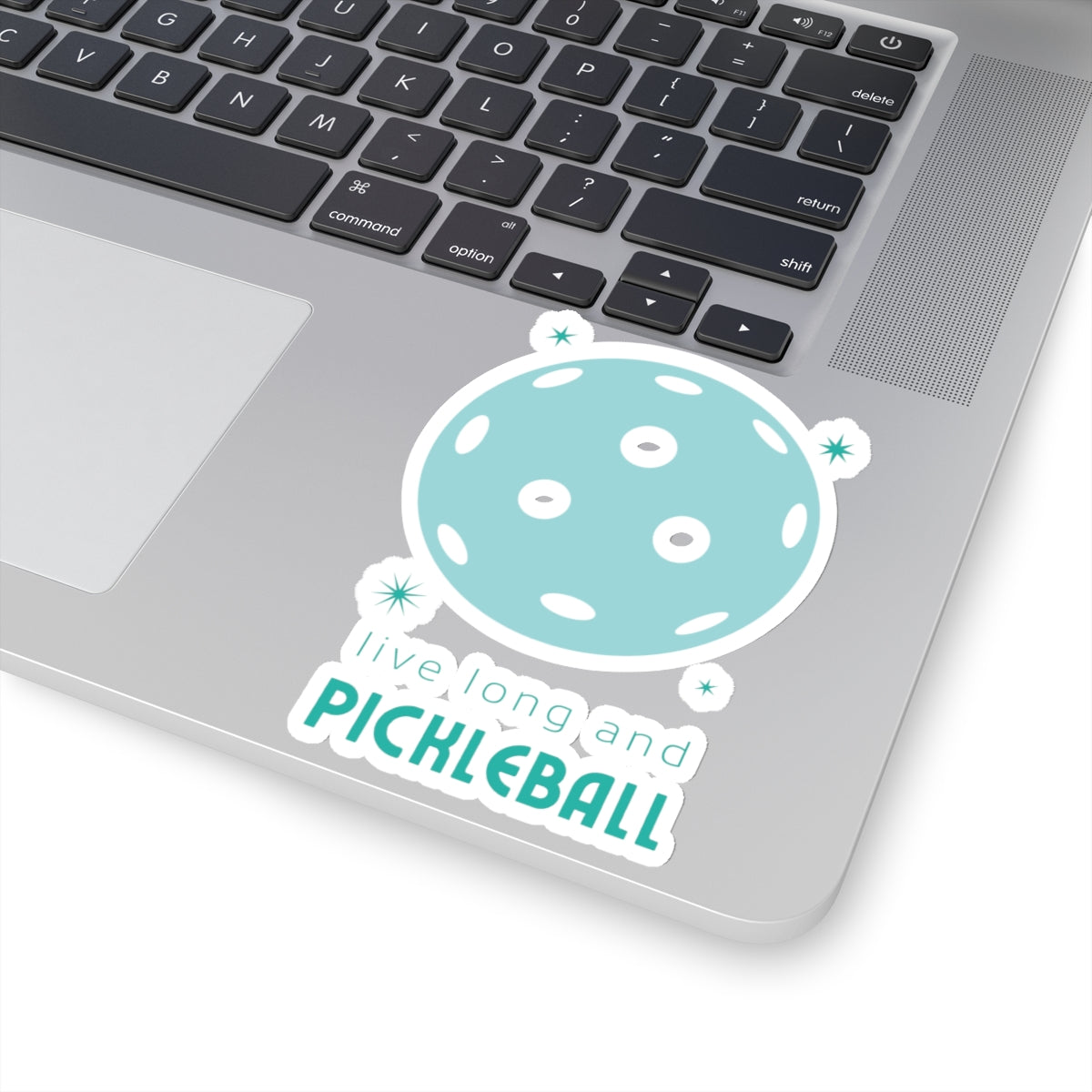 Live Long And Pickleball Kiss Cut Sticker