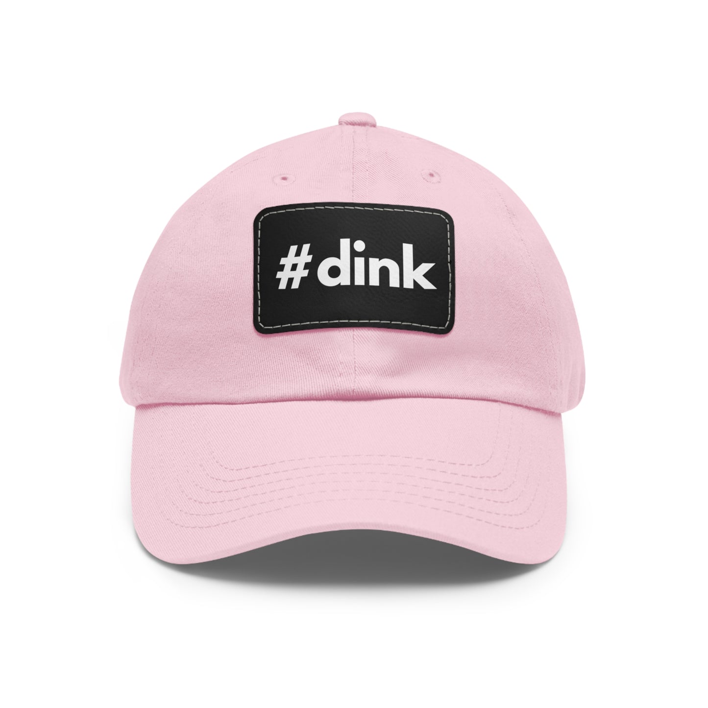 #dink Baseball Cap with Leather Patch