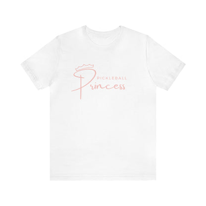 Pickleball Princess Pink Imprint. Bella+Canvas