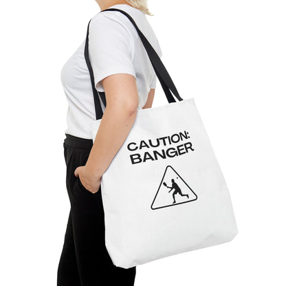 Caution: Banger Tote Bag