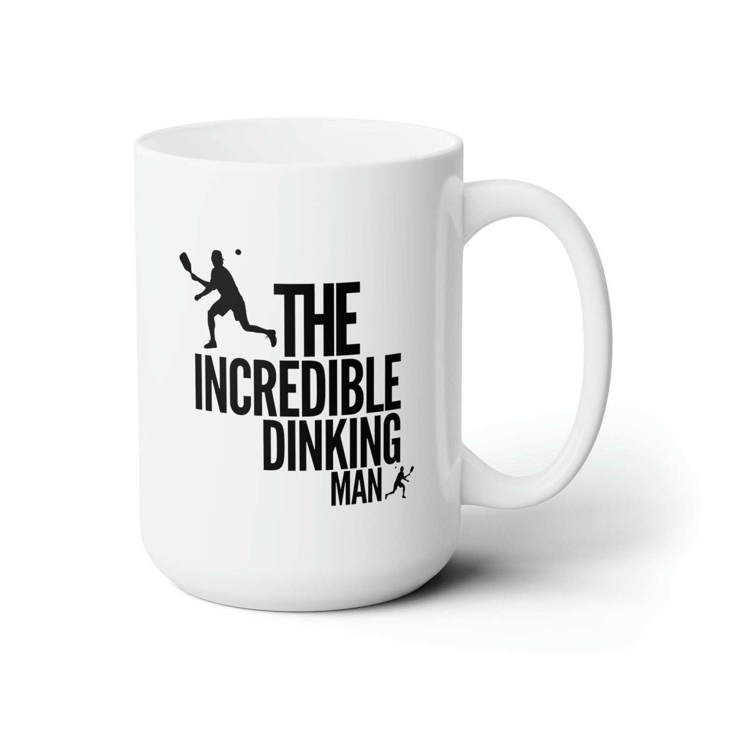 The Incredible Dinking Man 15 Oz White Coffee Mug