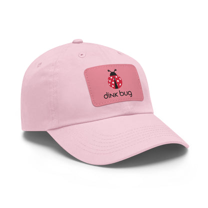 Dink Bug Baseball Cap with Leather Patch