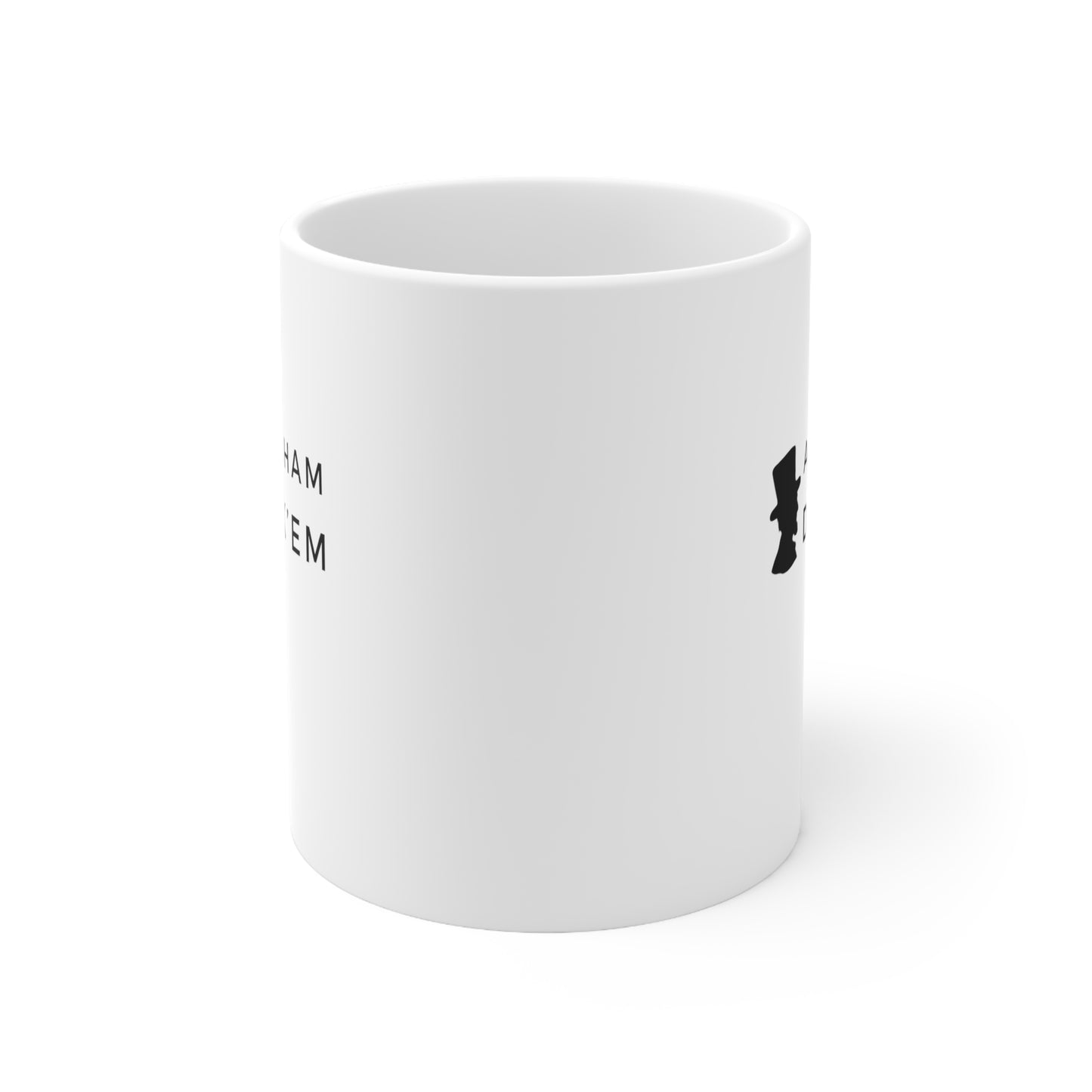 Abraham Dink'Em 11 Oz White Coffee Mug