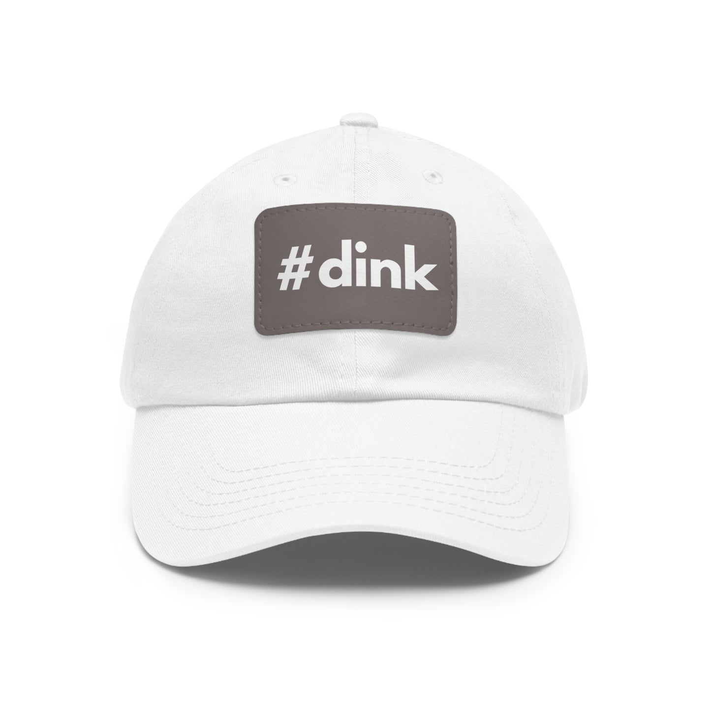 #dink Baseball Cap with Leather Patch