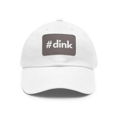 #dink Baseball Cap with Leather Patch