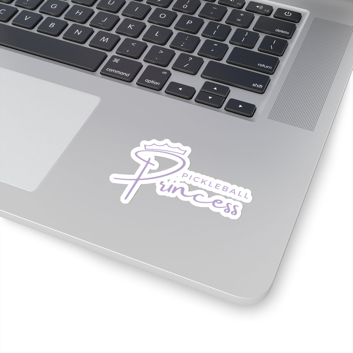 Pickleball Princess Purple Imprint Kiss Cut Sticker