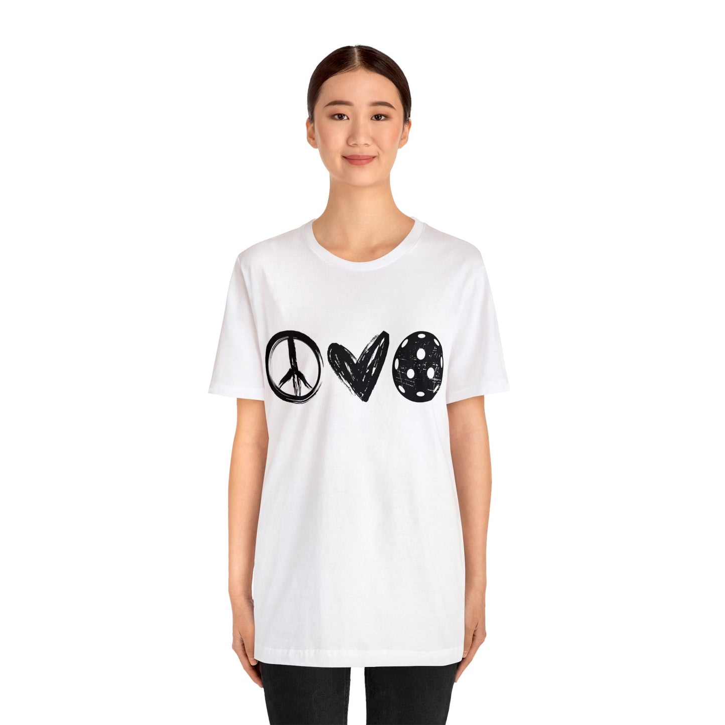 Peace, Love, Pickleball Bella+Canvas