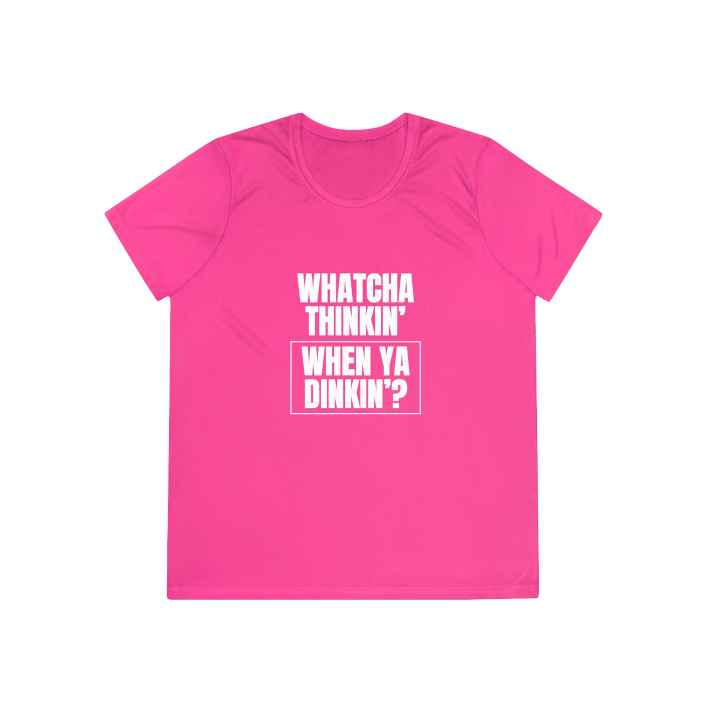 Whatcha Thinkin' When Ya Dinkin'? Women's Moisture Wicking