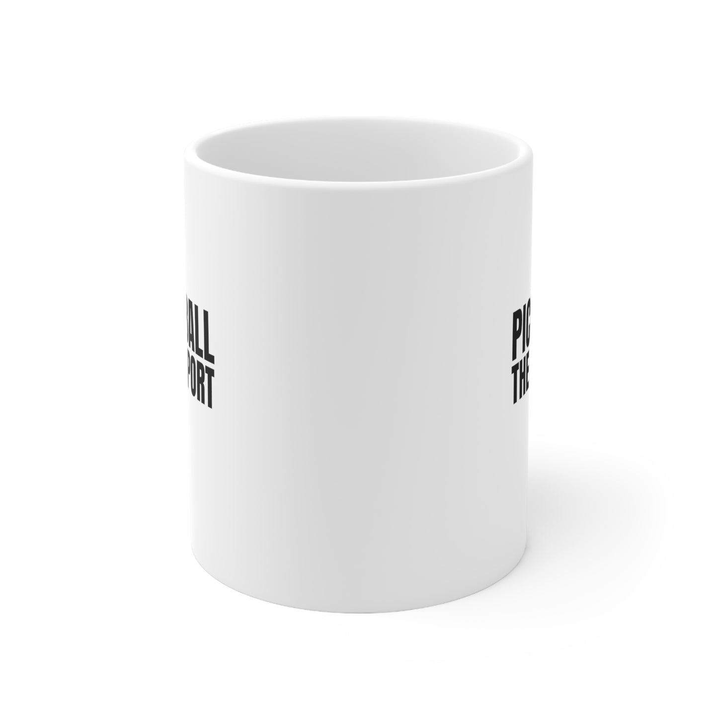 Pickleball The Un-Sport 11 Oz White Coffee Mug