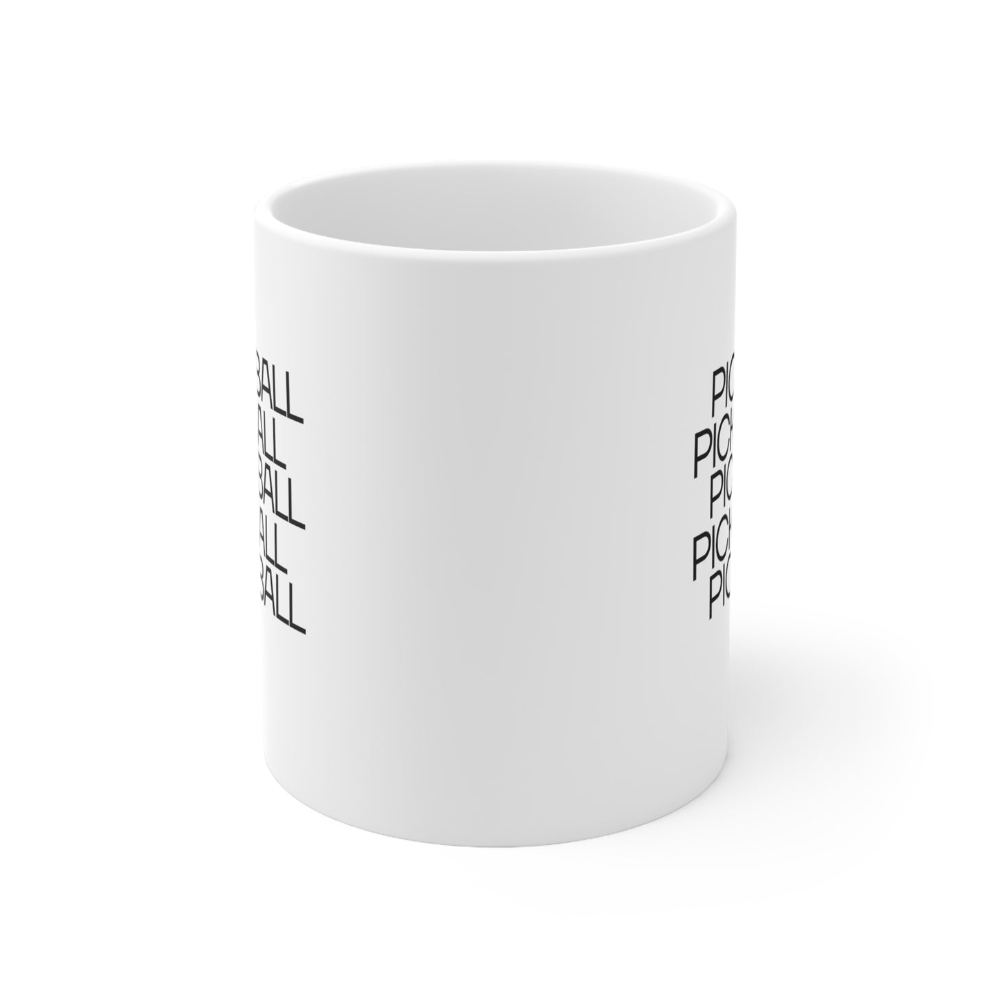 Pickleball Pickleball Pickleball Pickleball 11 Oz White Coffee Mug