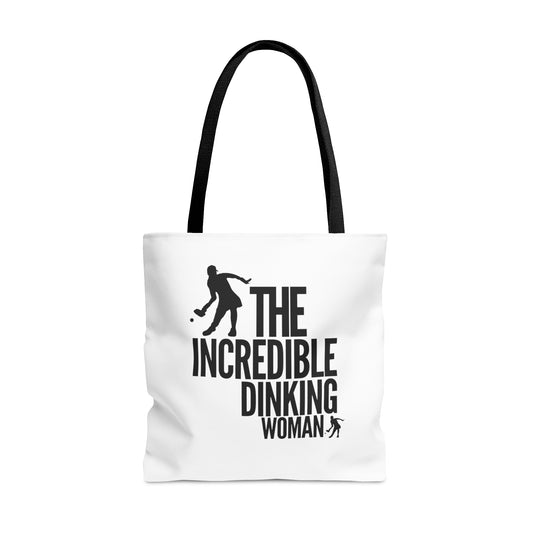 The Incredible Dinking Woman Tote Bag