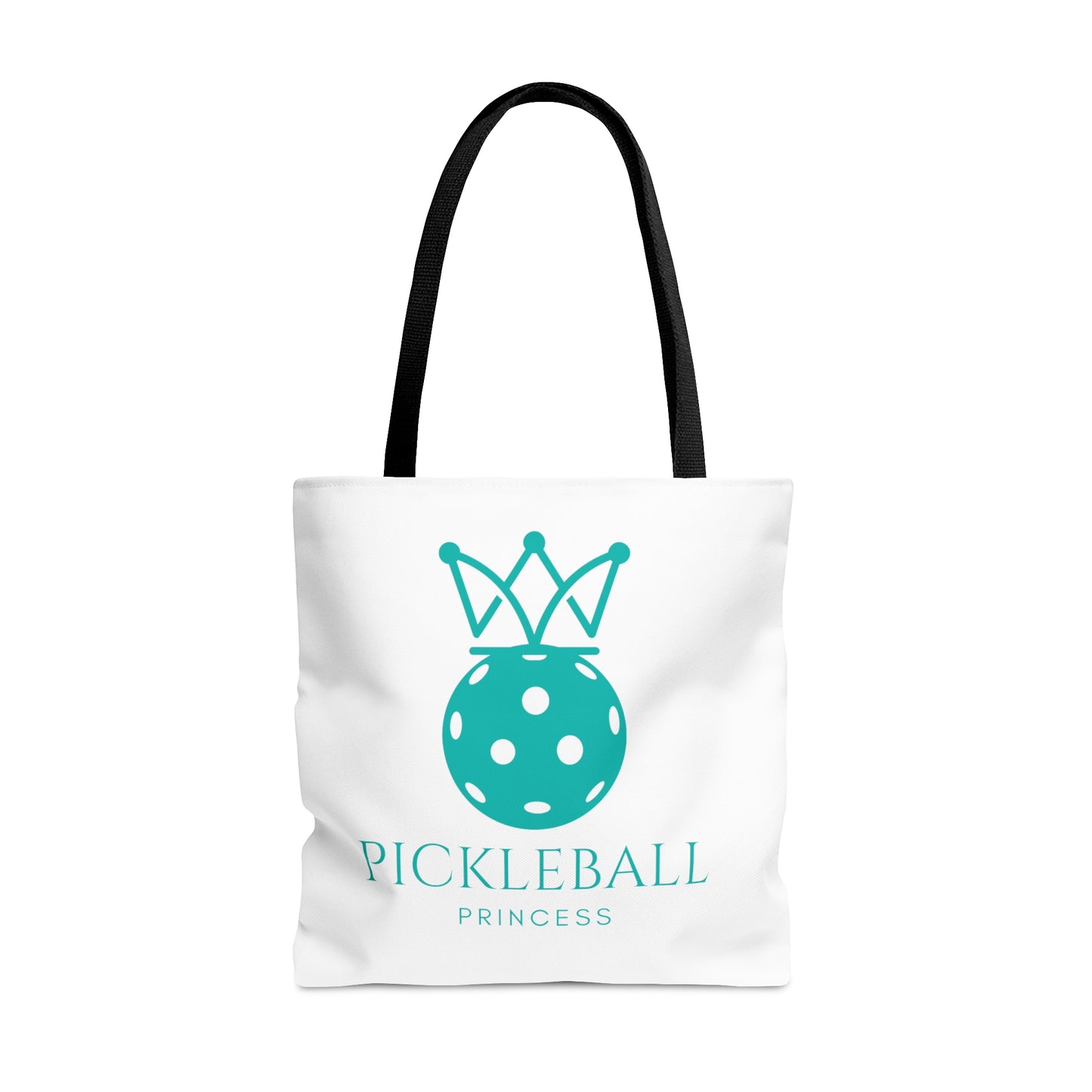 Pickleball Princess Tiffany Blue Imprint. Tote Bag