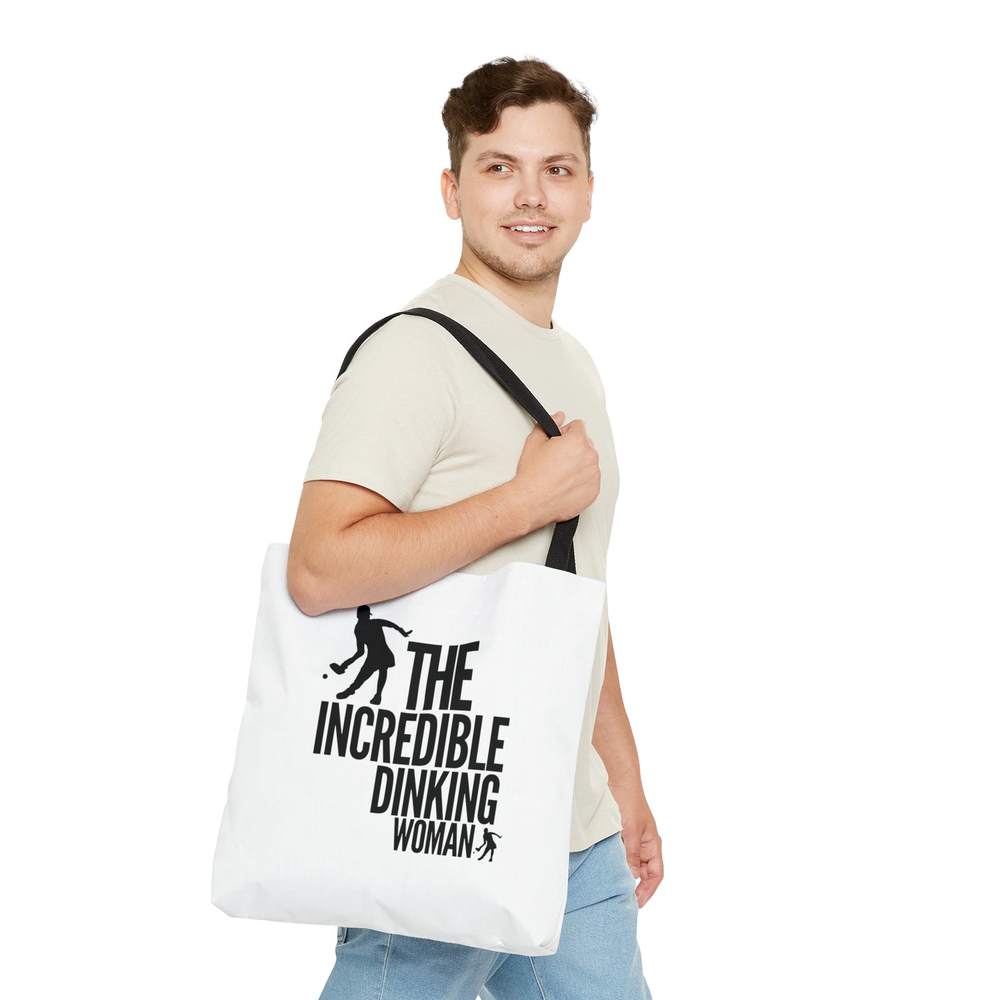 The Incredible Dinking Woman Tote Bag