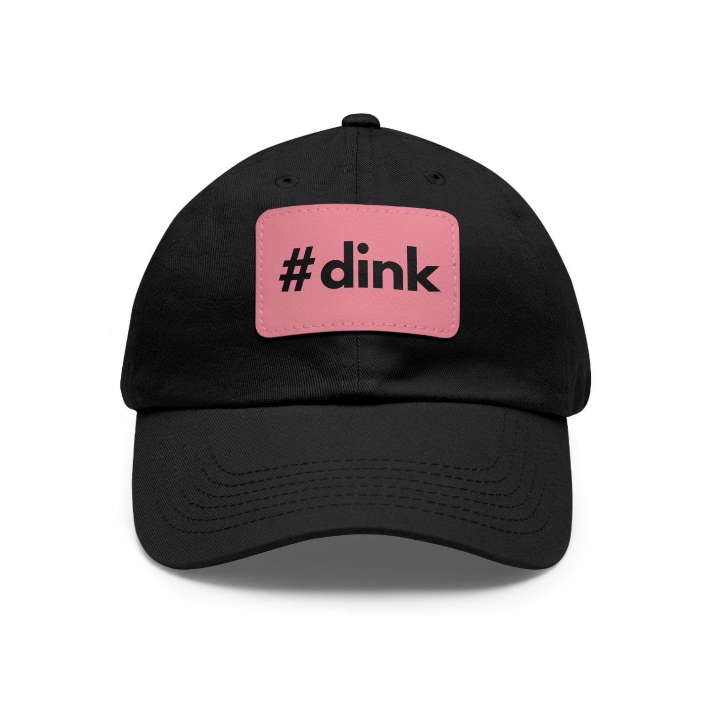 #dink Baseball Cap with Leather Patch