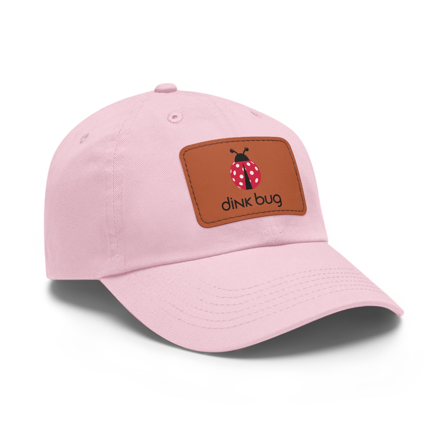 Dink Bug Baseball Cap with Leather Patch