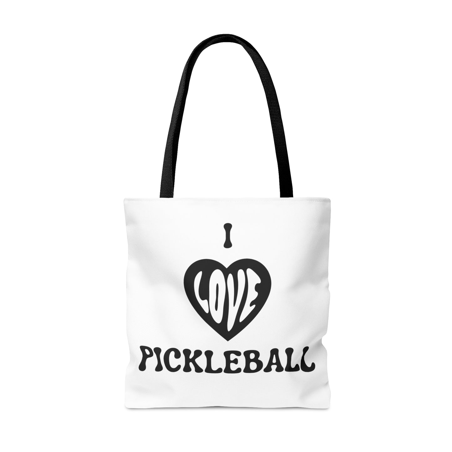 I Love Pickleball Tote Bag