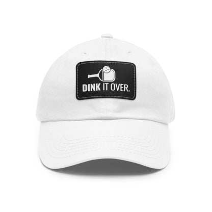 Dink It Over Baseball Cap with Leather Patch