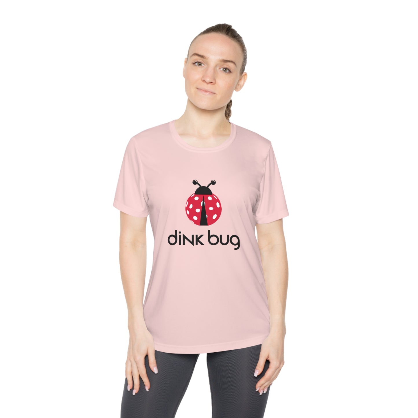 dink bug. Color Imprint. Women's Moisture Wicking