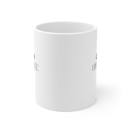 Do The Undinkable 11 Oz White Coffee Mug