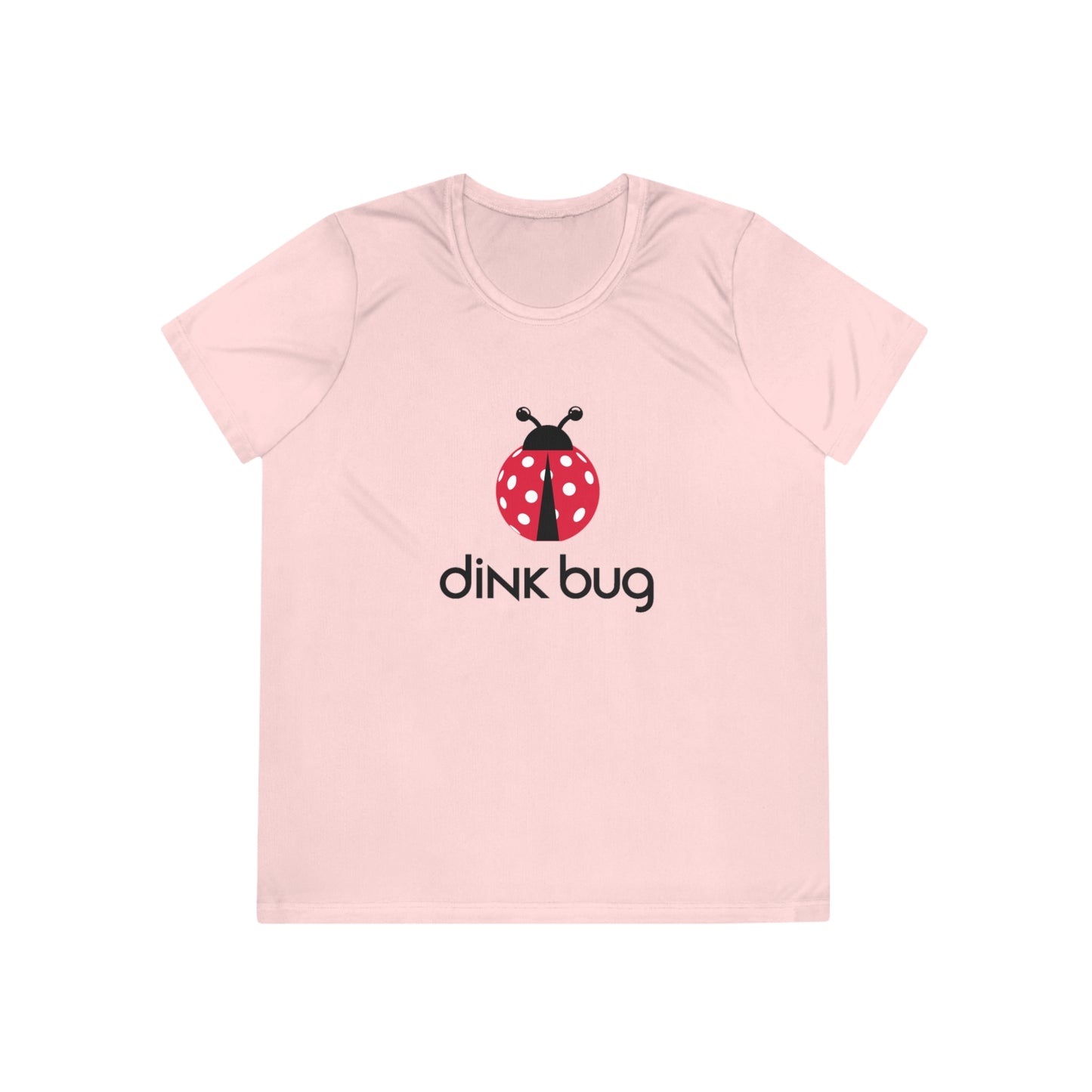 dink bug. Color Imprint. Women's Moisture Wicking