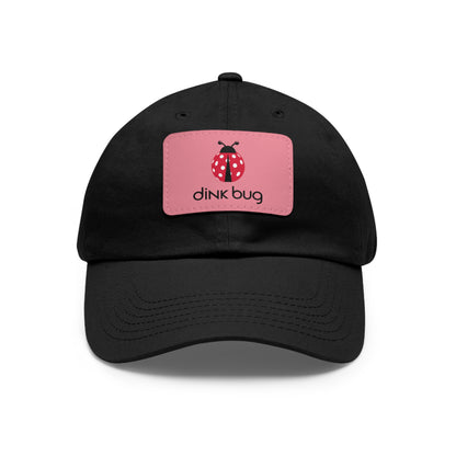 Dink Bug Baseball Cap with Leather Patch