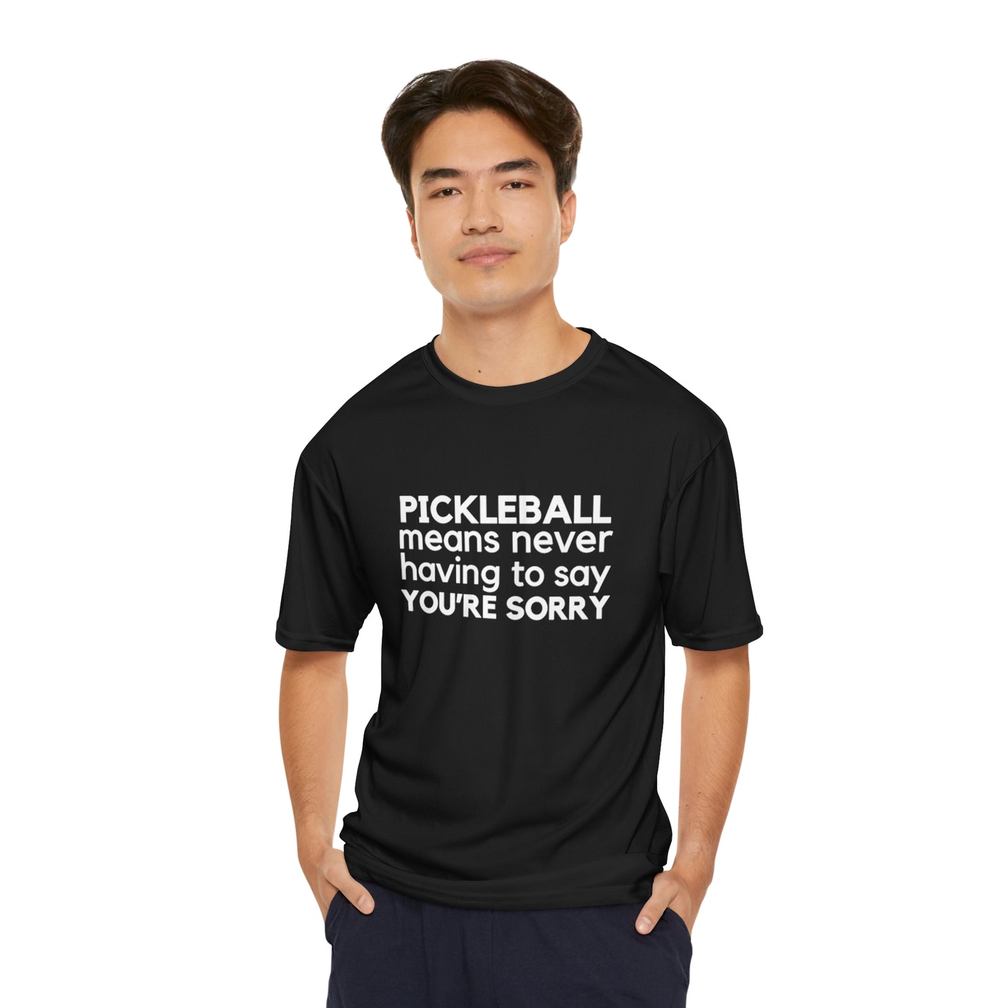 Pickleball Means Never Having To Say You're Sorry. Performance