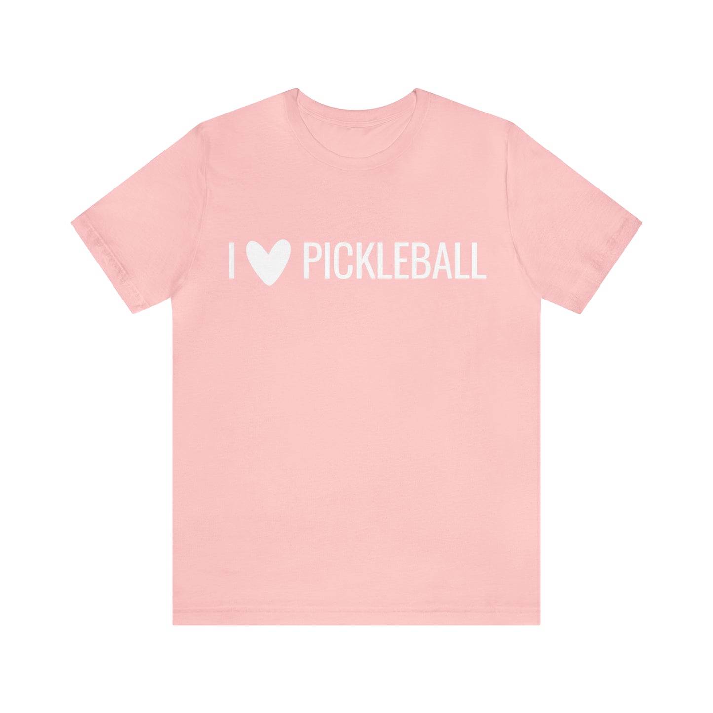 I Heart Pickleball Bella+Canvas