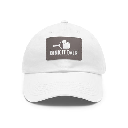 Dink It Over Baseball Cap with Leather Patch