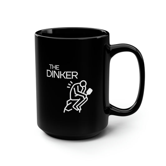 The Dinker 15 Oz Black Coffee Mug