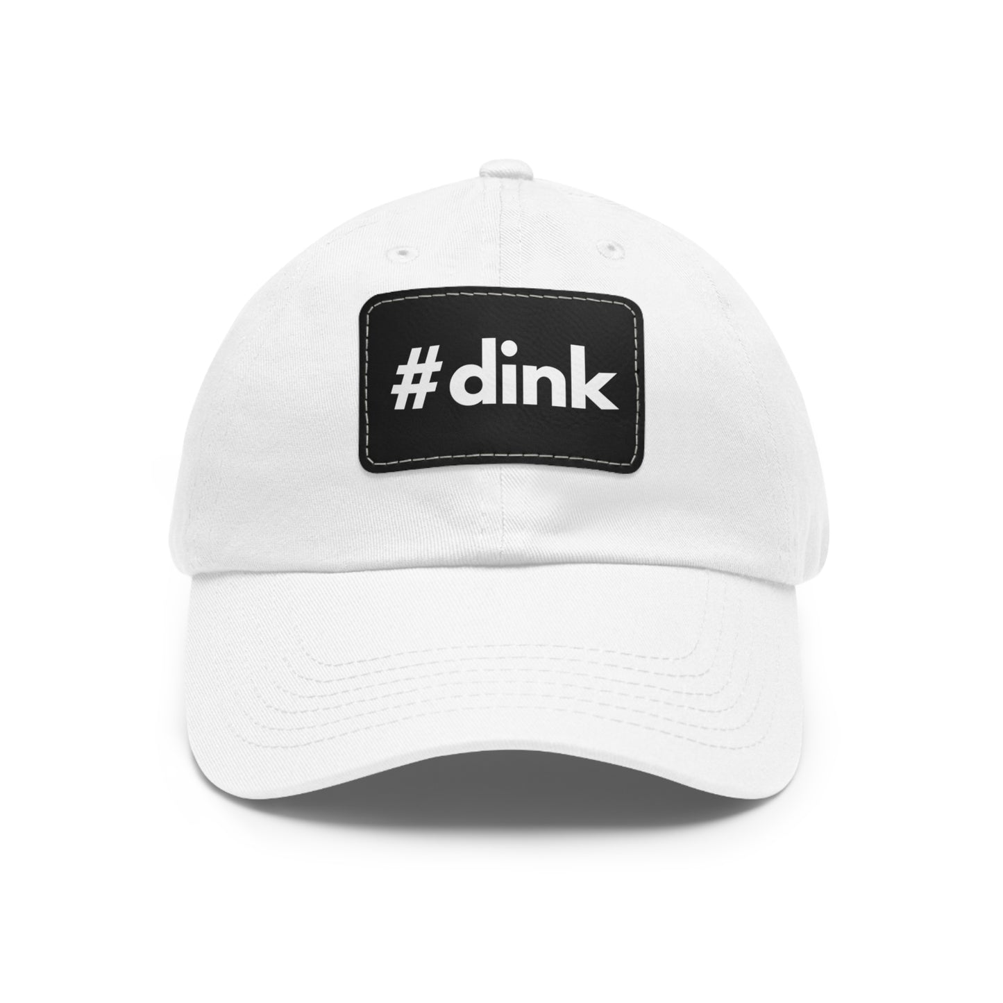 #dink Baseball Cap with Leather Patch