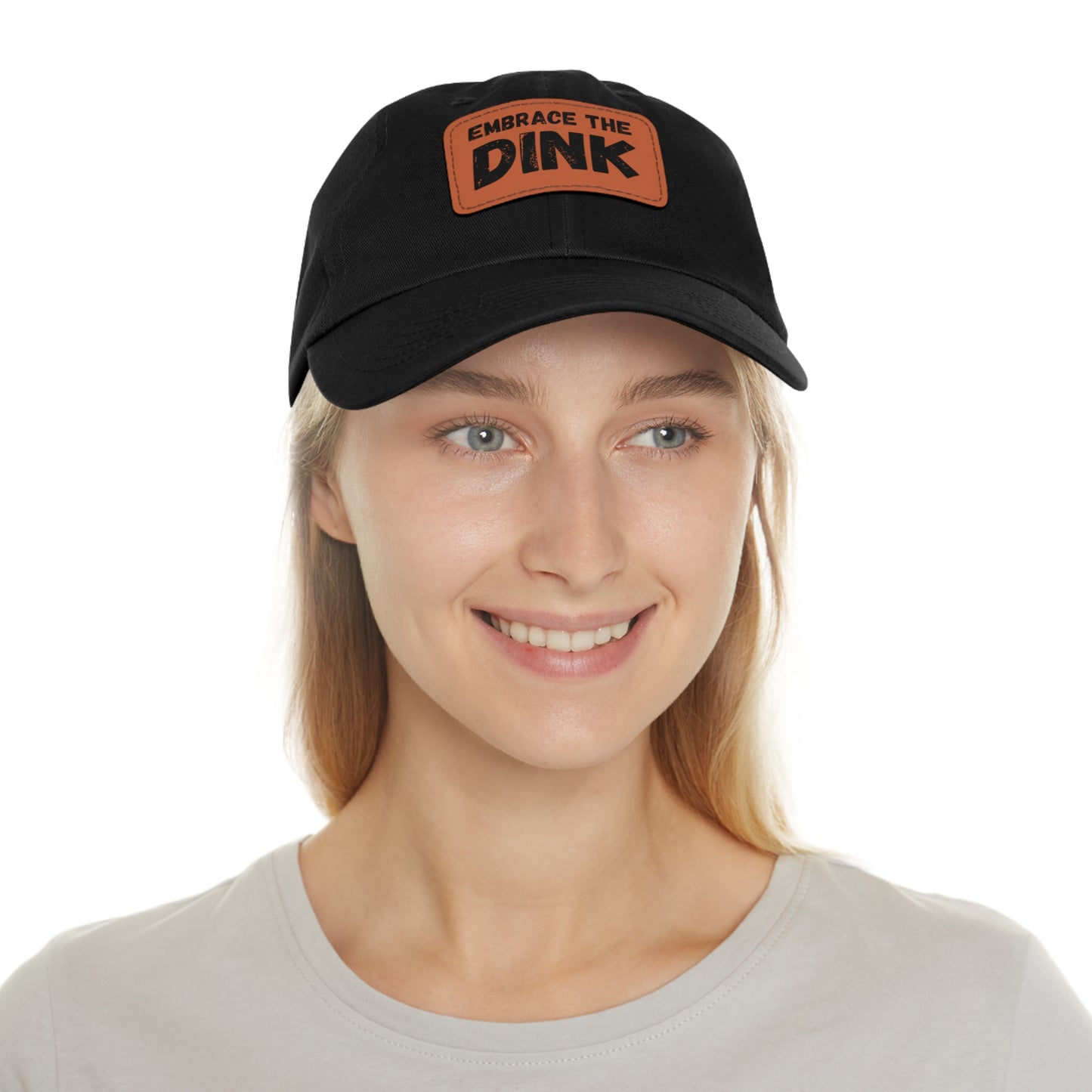 Embrace The Dink Baseball Cap with Leather Patch