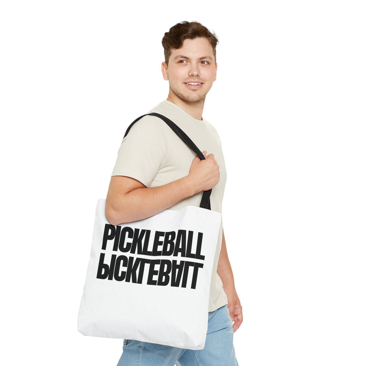 Pickleball Mirrored Tote Bag