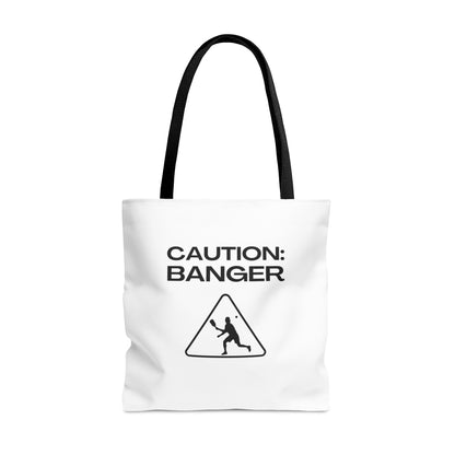 Caution: Banger Tote Bag