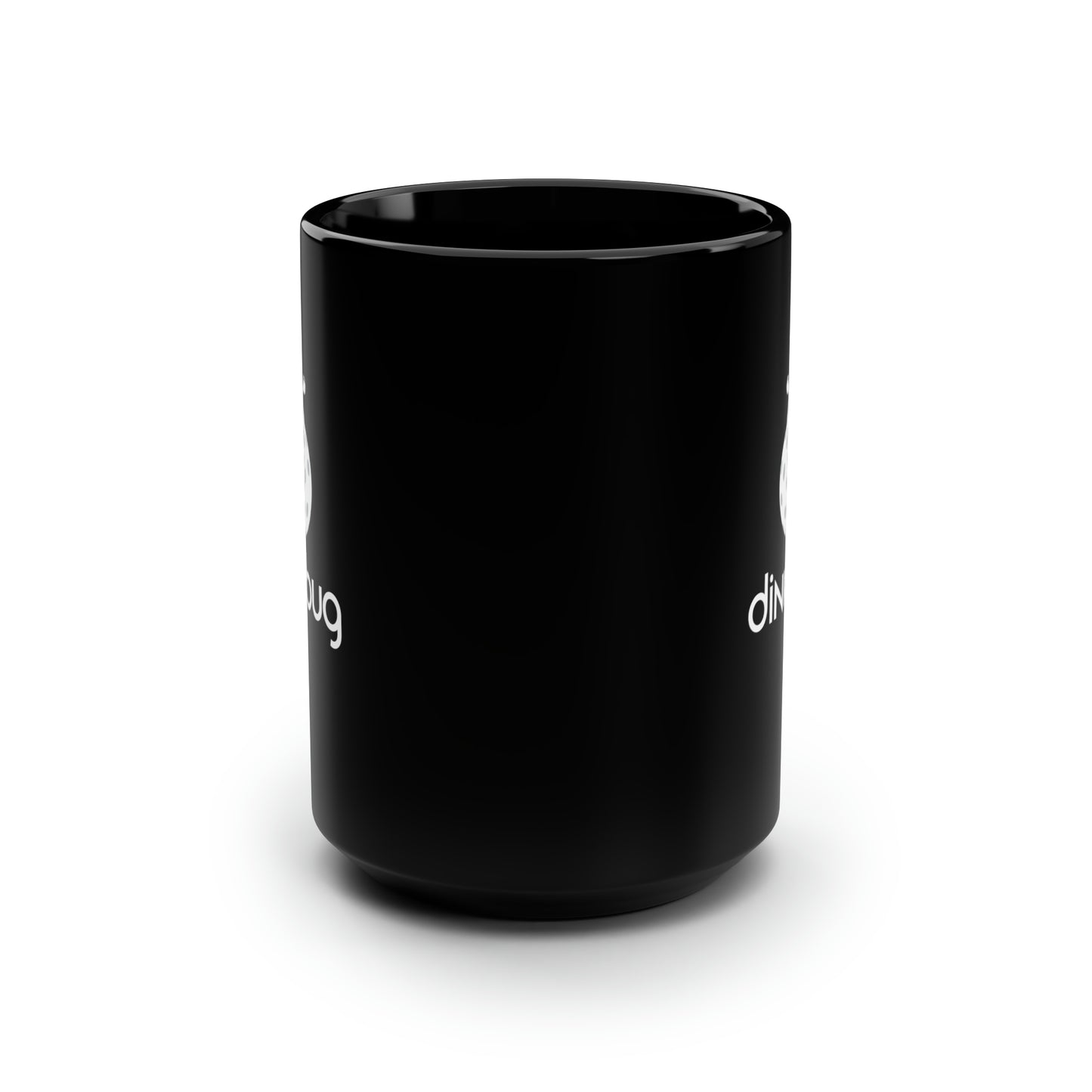 dink bug 15 Oz Black Coffee Mug