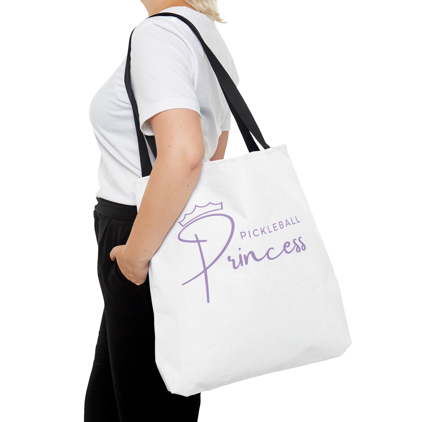 Pickleball Princess Purple Imprint. Tote Bag