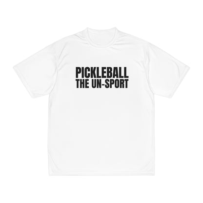 Pickleball The Un-Sport Performance