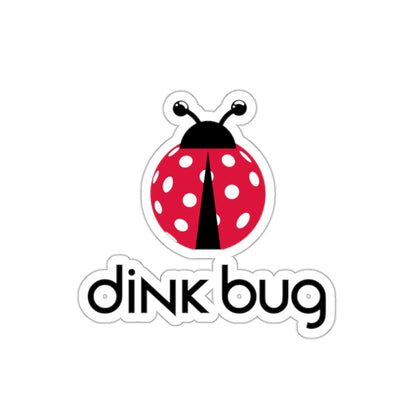 dink bug Kiss Cut Sticker