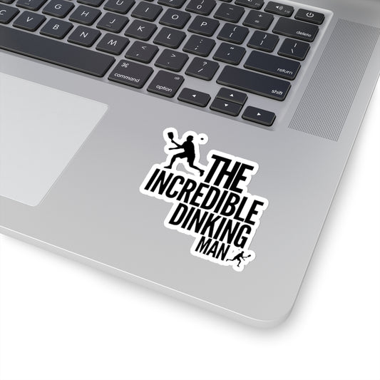 The Incredible Dinking Man Kiss Cut Sticker