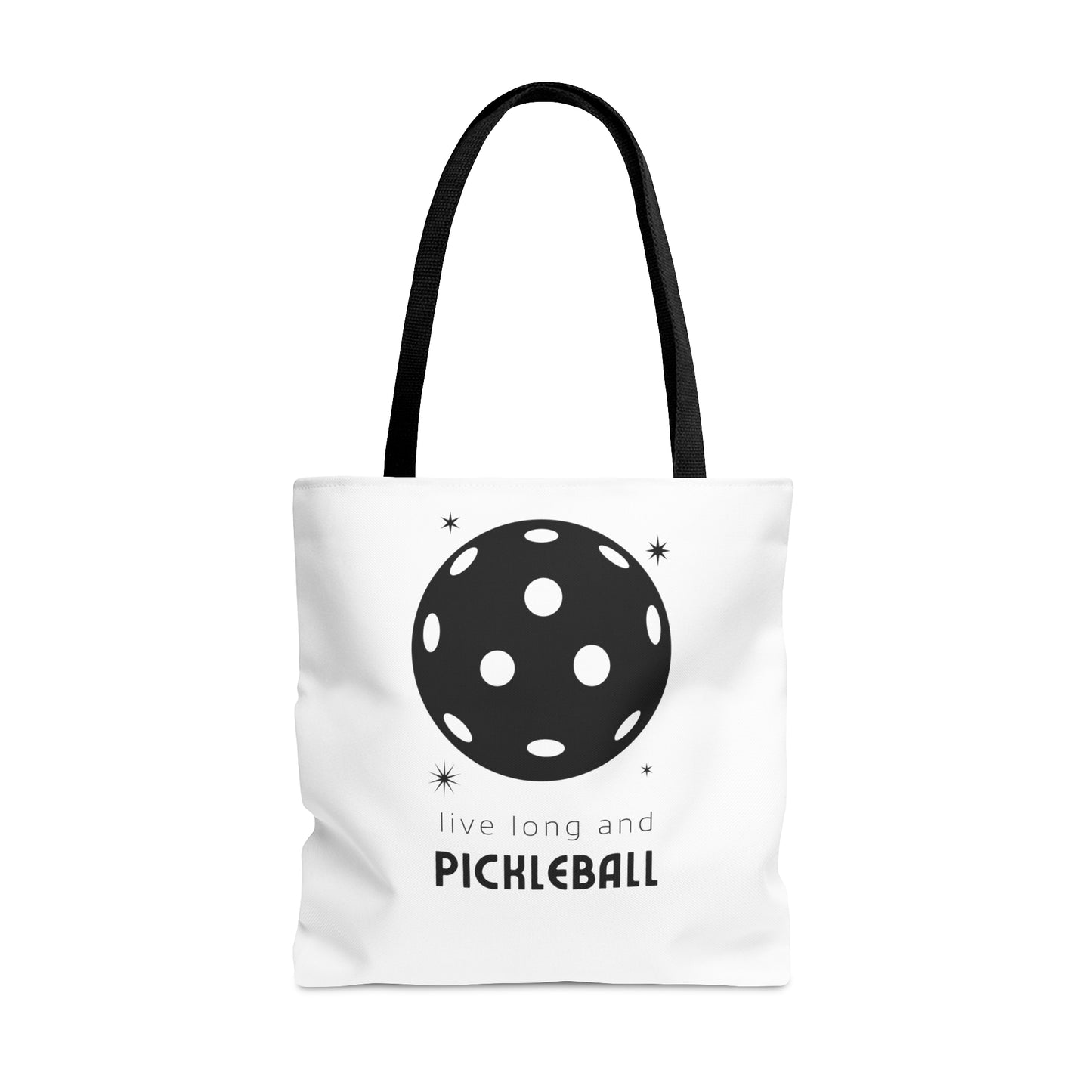 Live Long And Pickleball Tote Bag