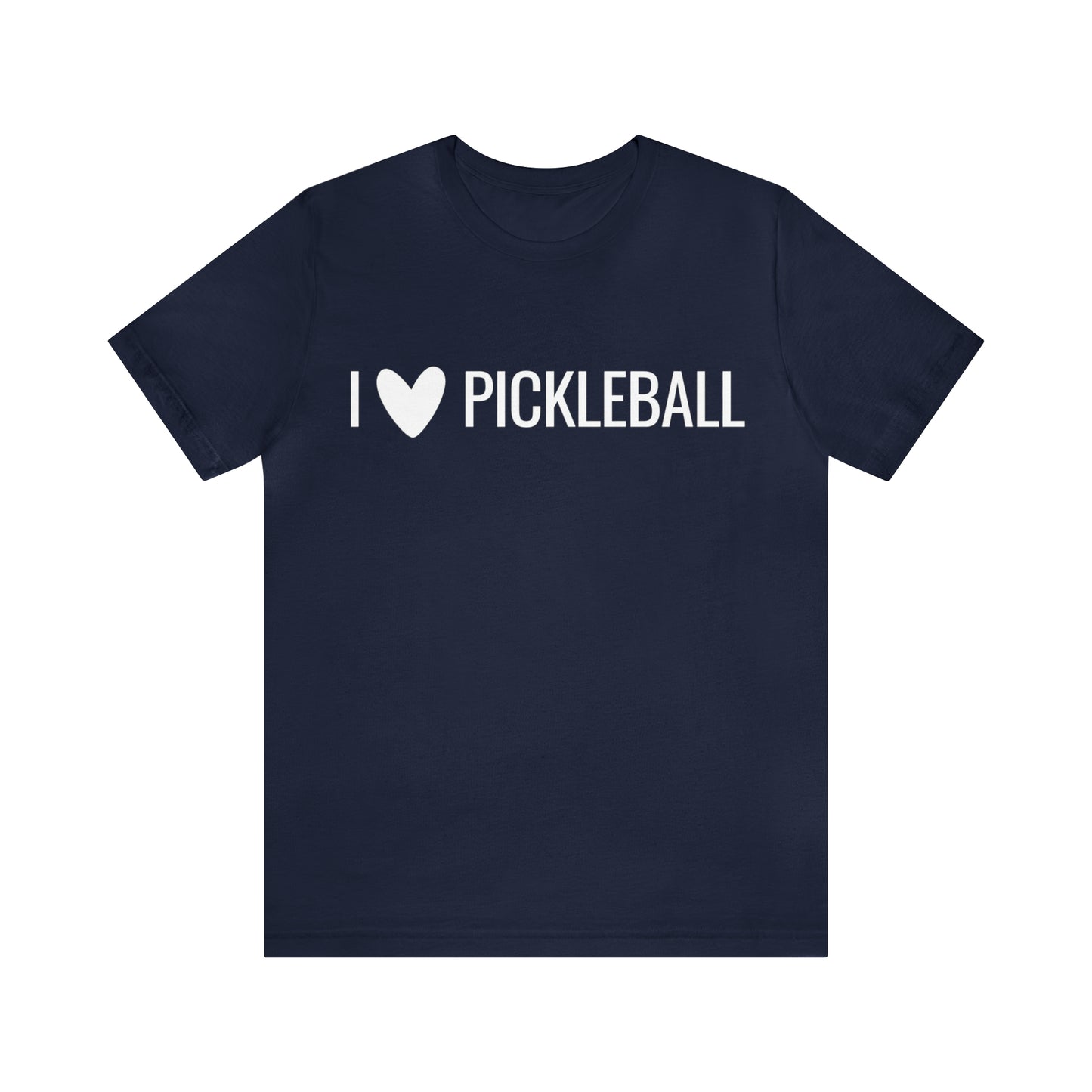 I Heart Pickleball Bella+Canvas