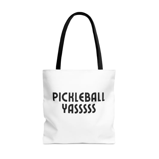 Pickleball YASSSSS Tote Bag